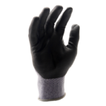 INXS KX-30A General Work Gloves, Reinforced Thumb Crotch, Fusion PU/Nitrile Dipped Palm, 15 Gauge Nylon Shell, Secure Grip - Image 4