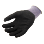 INXS KX-43 Full Coating Dual Nitrile Dipped Work Gloves, Flat Nitrile Knuckle, Sandy Nitrile Palm, 15 Gauge, Abrasion Resistant, Oil/Water Resistant - Image 2