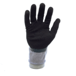 INXS KX-43 Full Coating Dual Nitrile Dipped Work Gloves, Flat Nitrile Knuckle, Sandy Nitrile Palm, 15 Gauge, Abrasion Resistant, Oil/Water Resistant - Image 5