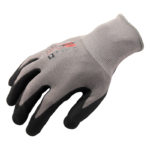 INXS KX-44 Precision Handling Work Gloves, Sandy Nitrile Dipped Palm, 13 Gauge Polyester Shell, maximum Grip, Multi-Purpose