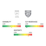 INXS KX-50 Precision Handling Work Gloves, Foam Nitrile Dipped Palm, 13 Gauge Polyester Shell, Excellent Grip, Multi-Purpose, Lightweight - Image 7