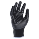 INXS KX-52 Multi-Purpose General Work Gloves, Resilient Nitrile Palm Coating , 13 Gauge Polyester Shell, Excellent Grip, Multi-Purpose, Oil/Water Resistant - Image 4