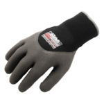INXS KX-70 Protective Work Gloves, Winter Thermal Gloves, 3/4 Sandy Foam Latex Coating, 10 Gauge Acrylic/ Polyester Shell with Brushed Fleece Lining, Abrasion Resistant, Oil/Water Resistant