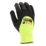 INXS KX-70 Protective Work Gloves, Winter Thermal Gloves, 3/4 Sandy Foam Latex Coating, 10 Gauge Acrylic/ Polyester Shell with Brushed Fleece Lining, Abrasion Resistant, Oil/Water Resistant - Image 3