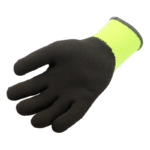 INXS KX-84V Cut Resistant Protective Work Gloves, Winter Thermal Gloves, 3/4 Sandy Foam Latex Coating, 10 Gauge Acrylic/ Polyester Shell with Brushed Fleece Lining, Abrasion Resistant, Light & Medium Cut Protection - Image 2