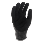 INXS KX-90 Cut & Impact Resistant Safety Work Gloves, Sandy Nitrile Dipped Coating, TPR Full Finger & Knuckle, 18 Gauge Composite Knitted, Touchscreen, Mechanic Gloves - Image 4