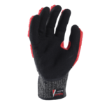 INXS KX-93 Cut & Impact Resistant Safety Work Gloves, Reinforced Thumb Crotch, Dual Sandy Nitrile Dipped Coating, TPR Full Finger & Knuckle, 13 Gauge Composite Knitted, Touchscreen, Adjustable Velcro Closure - Image 4