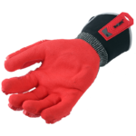 INXS KX-93A Cut & Impact Resistant Safety Work Gloves, Reinforced Forefinger & Thumb, Dual Sandy Nitrile Dipped Coating Palm with Foam Pad, Neoprene Cuff, TPR Full Finger & Knuckle, 13 Gauge Composite Knitted, Touchscreen - Image 2