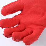 INXS KX-93A Cut & Impact Resistant Safety Work Gloves, Reinforced Forefinger & Thumb, Dual Sandy Nitrile Dipped Coating Palm with Foam Pad, Neoprene Cuff, TPR Full Finger & Knuckle, 13 Gauge Composite Knitted, Touchscreen - Image 5