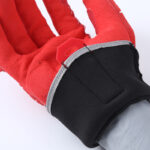 INXS KX-93A Cut & Impact Resistant Safety Work Gloves, Reinforced Forefinger & Thumb, Dual Sandy Nitrile Dipped Coating Palm with Foam Pad, Neoprene Cuff, TPR Full Finger & Knuckle, 13 Gauge Composite Knitted, Touchscreen - Image 6