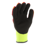 INXS KX-94V Cut & Impact Resistant Protective Work Gloves, Winter Thermal Gloves, 3/4 Sandy Foam Latex Coating, 10 Gauge Acrylic/ Polyester Shell with Brushed Fleece Lining, Abrasion Resistant - Image 4