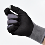 INXS N10530A Abrasion Resistant General Work Gloves, Sandy Nitrile Dipped Grip Palm, Nylon Liner, 15 Gauge Nylon Shell Liner, Precise Handling for Wet/Dry/Oily Apparatus - Image 2