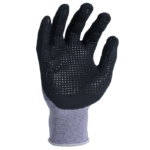 INXS N10580AD Abrasion Resistant General Work Gloves, Nitrile Micro-Foam Dotted Palm, Nylon Liner, 15 Gauge Nylon Shell Liner, Precise Handling for Wet/Dry/Oily Apparatus - Image 4