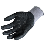 INXS N10580AD Abrasion Resistant General Work Gloves, Nitrile Micro-Foam Dotted Palm, Nylon Liner, 15 Gauge Nylon Shell Liner, Precise Handling for Wet/Dry/Oily Apparatus - Image 2