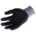 INXS N10818 Abrasion Resistant General Work Gloves, Micro-Foam Nitrile Dipped Grip Palm, Nylon Liner, 15 Gauge Nylon Shell Liner, Precise Handling for Wet/Dry/Oily Apparatus - Image 2