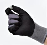 INXS N10818 Abrasion Resistant General Work Gloves, Micro-Foam Nitrile Dipped Grip Palm, Nylon Liner, 15 Gauge Nylon Shell Liner, Precise Handling for Wet/Dry/Oily Apparatus - Image 5