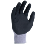INXS N10818 Abrasion Resistant General Work Gloves, Micro-Foam Nitrile Dipped Grip Palm, Nylon Liner, 15 Gauge Nylon Shell Liner, Precise Handling for Wet/Dry/Oily Apparatus - Image 4
