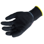 INXS N10824H General Work Gloves, Dual Layered Nitrile Dipped Coating, Sandy Nitrile Grip Palm, 18 Gauge Nylon Shell Liner, Precise Handling for Wet/Dry/Oily Components & Apparatus - Image 2