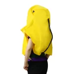 Blue Eagle NP505 Air Supplied Spray Painting Safety Hood, Air Feed Helmet with Shoulder Protector, All Round Protection against Dust, Paint and Solvents - Image 4