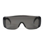 Blue Eagle PS09B3 Polycarbonate Safety Glasses, Grey Lenses & Frame, Impact Resistant &  Scratch Resistant Eyeglasses Goggles for Work, Lab, Construction - Image 2