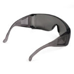 Blue Eagle PS09B3 Polycarbonate Safety Glasses, Grey Lenses & Frame, Impact Resistant &  Scratch Resistant Eyeglasses Goggles for Work, Lab, Construction - Image 3