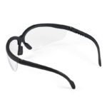 Blue Eagle PS11C Polycarbonate Safety Glasses, Clear Lenses, Impact Resistant Eyewear, Eye Protection for Work, Lab, Construction - Image 3