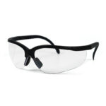 Blue Eagle PS11C Polycarbonate Safety Glasses, Clear Lenses, Impact Resistant Eyewear, Eye Protection for Work, Lab, Construction