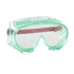 Blue Eagle SG154 Safety Goggles, Replaceable Polycarbonate Lens, Indirect Venting Clear Eye Protection, Dust-proof, Impact Resistant for Nurses, Construction, Shooting, Lab Work