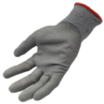 INXS T-32PU08 Cut Resistant Safety Work Gloves, Puncture Resistant, 13 Gauge Kniting with PU Coating on Palm, Hybrid Armorgard 10TEX, ANSI CUT A2, Lightweight - Image 2