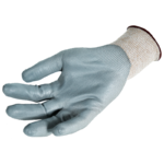 INXS V-2006 Cut Resistant Safety Work Gloves, Puncture Resistant, 18 Gauge HPPE/Basalt Liner with PU Coating on Palm, Hybrid Armorgard™ Volkanix Fiber, ANSI CUT A4, Light & Medium Cut Protection - Image 2