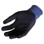 INXS V-4003 ANSI CUT A3 Cut Resistant Safety Work Gloves, Puncture Resistant, 18 Gauge HPPE/Basalt Liner with Micro Foam Nitrile Coating on Palm, Hybrid Armorgard™ Volkanix Fiber - Image 2