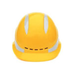 XYEHS Adjustable Safety Helmet With Reflective Decals, All Sides Vented Cap with Imported ABS Shell, Construction Hard Hat, Impact Resistant, Half Brim - Image 3