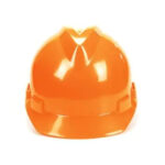 XYEHS V-Gard Safety Helmet, Construction Hard Hat Cap with Imported ABS Shell, Impact Protection, Half Brim Non-Vented, Adjustable Strap - Image 3