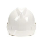 XYEHS V-Gard Safety Helmet, Construction Hard Hat Cap with Imported ABS Shell, Impact Protection, Half Brim Non-Vented, Adjustable Strap - Image 4