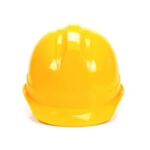 XYEHS Construction Adjustable Safety Helmet, Hard Hat with Rain Through, Impact Resistant, Half Brim Vented Cap with Premium Imported ABS Shell - Image 4