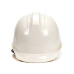 XYEHS Construction Adjustable Safety Helmet, Hard Hat with Rain Through, Impact Resistant, Half Brim Vented Cap with Premium Imported ABS Shell - Image 3