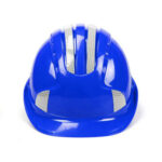 XYEHS Safety Work Helmet With Reflective Decals & Rain Trough, Top Vented Half Brim Cap with Imported ABS Shell, Impact Resistant, Adjustable Construction Hard Hat - Image 6