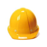 XYEHS Construction Safety Helmet, Hard Hat Cap with Fiberglass Shell, Superior Impact Protection, Half Brim Non-Vented, Adjustable Strap - Image 3