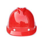 XYEHS V-Gard Construction Safety Helmet, Hard Hat, Vented Cap with Fiberglass Shell, Impact Resistant, Half Brim, Adjustable Strap - Image 2