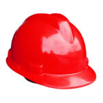 XYEHS V-Gard Safety Helmet, Non-Vented Hard Hat, Construction Cap, Thickened ABS Shell, Impact Resistant, Adjustable Strap
