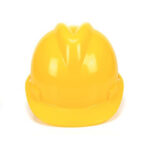 XYEHS V-Gard Safety Helmet, Non-Vented Hard Hat, Construction Cap, Thickened ABS Shell, Impact Resistant, Adjustable Strap - Image 3