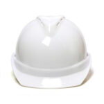 XYEHS V-Gard Safety Helmet, Top Vented Hard Hat, Construction Cap, Durable ABS Shell, Impact Resistant & Breathable, Adjustable Suspension, Push-on Button Adjustment - Image 5