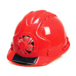 XYEHS Smart Hard Hat with Cooling Fan, Solar Panels, Vented Safety Helmet, Construction Cap, Durable Shell, Impact Resistant & Ventilated Breathable, Adjustable Suspension