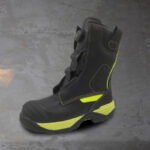 XYEHS Fire Fighting Rescue Boots Heat Resistant Safety Footwear, Non-Slip, Puncture Resistant, Waterproof Shoes, BOA Lacing System for Firefighter - Image 2