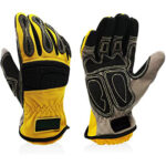 XYEHS Duty Extrication Rescue Gloves, Cut Resistant, Oil & Water Resistant With Reinforced Palm for Rappelling, Rope Rescue and Belaying - Image 2