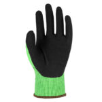 HANVO NXC8183 ANSI CUT A4 18 Gauge Cut Resistant Work Gloves, Sandy Nitrile Palm Coated, HPPE/Steel/Polyester Liner, Abrasion Resistant Safety Glove, Strong Grip - Image 2