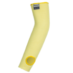 HANVO H340 Aramid ANSI CUT 2 Cut Resistant Sleeves with Thumb Hole Arm Protective Sleeve, Long Arm Safety Guard Protector for Gardening, Welding, Kitchen, Biting - Image 2