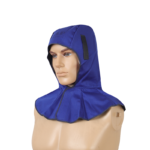 XYEHS AP-6680 Safety Hood Welding Helmet with Neck Shoulder Drape, Protective Work Cap Hat, Flame Retardant PE, Heat Resistant, Neck & Head All Round Protection - Image 2