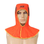 XYEHS AP-6680 Safety Hood Welding Helmet with Neck Shoulder Drape, Protective Work Cap Hat, Flame Retardant PE, Heat Resistant, Neck & Head All Round Protection - Image 6