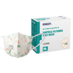 XYEHS KF-E 9421 FFP2 NR Small Size Foldable Face Masks, 4ply Disposable Facial Mask, Filtration Efficiency ≥94%, Breathable & Comfortable Face Protection